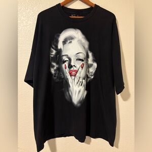 Fearless Marilyn Monroe Graphic Tee |  Oversized Streetwear Tee